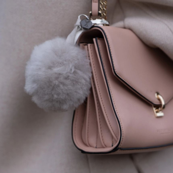 Preview: Weich CLAVE Schlüsselanhänger silver grey